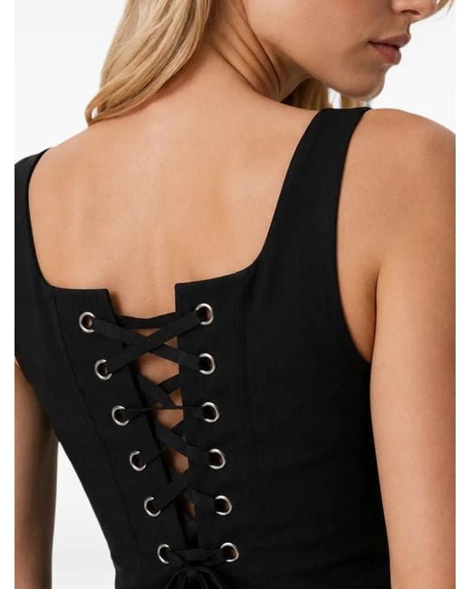 Hamza Black Alice Mini Dress