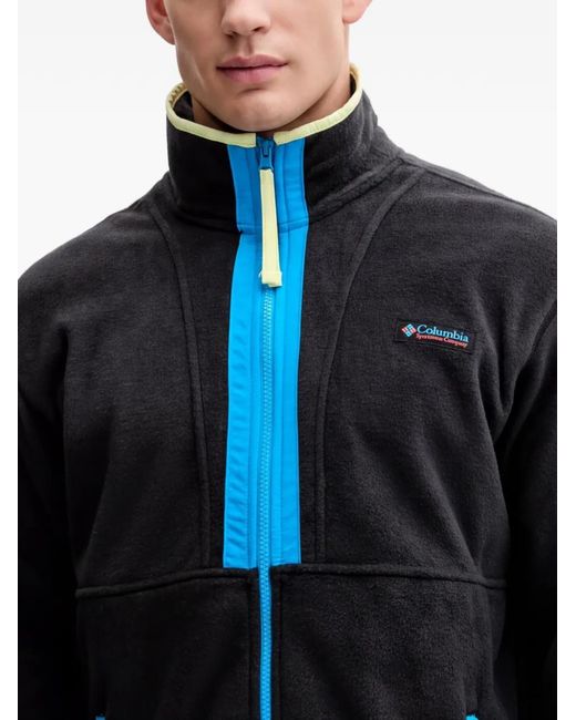 Columbia Blue Backbowl Ii Full-Zip Fleece Sweatshirt for men