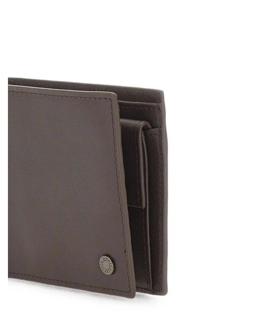Gianni Chiarini Brown Logo-Plaque Leather Wallet for men