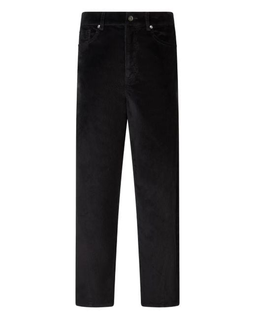 Liu Jo Black Balloon Velvet Trousers