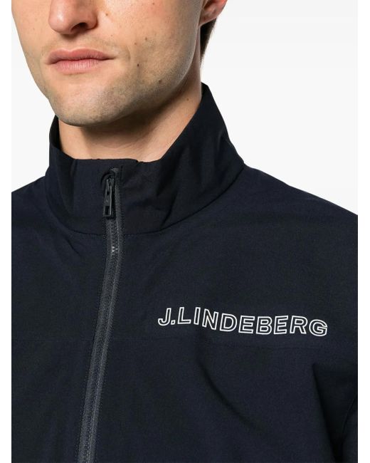 J.Lindeberg Leichte Bridge Rain Jacke in Blue für Herren