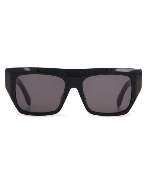 Palm Angels Black Niland Oversize-frame Sunglasses for men