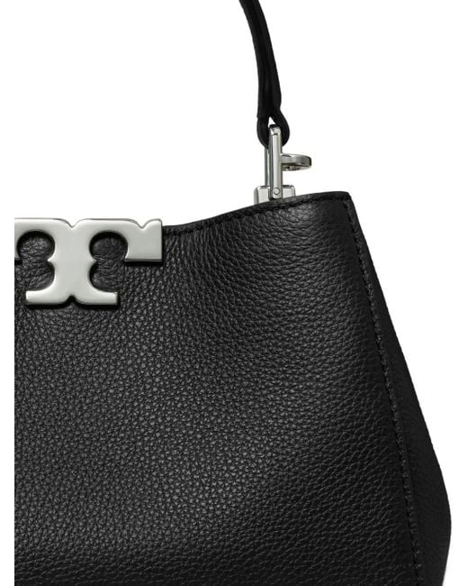Tory Burch Black Eleanor Mini Leather Handbag