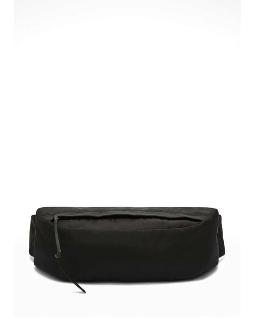 Jil Sander Black Soft Belt Bag for men