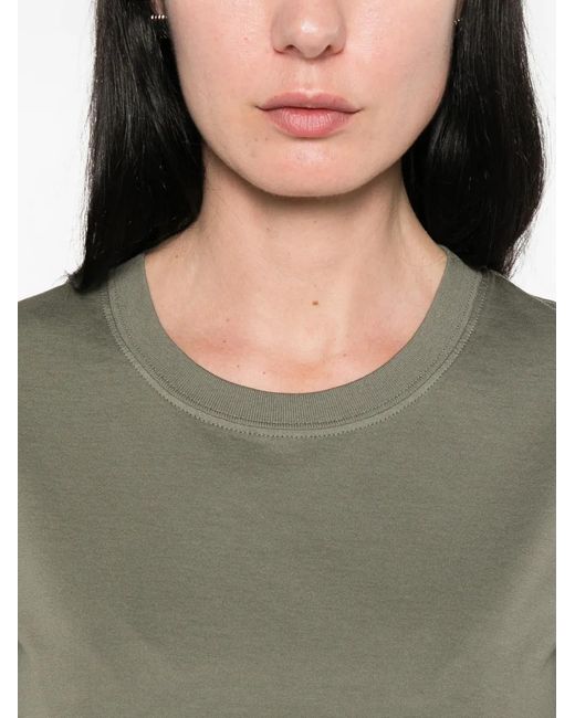 Roberto Collina Green Crew-Neck T-Shirt