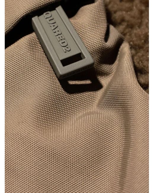 DSquared² Natural Fleece Hoodie for men