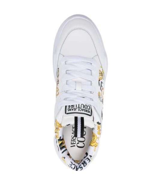 Sneakers Speedtrack Baroccoflage di Versace in White da Uomo