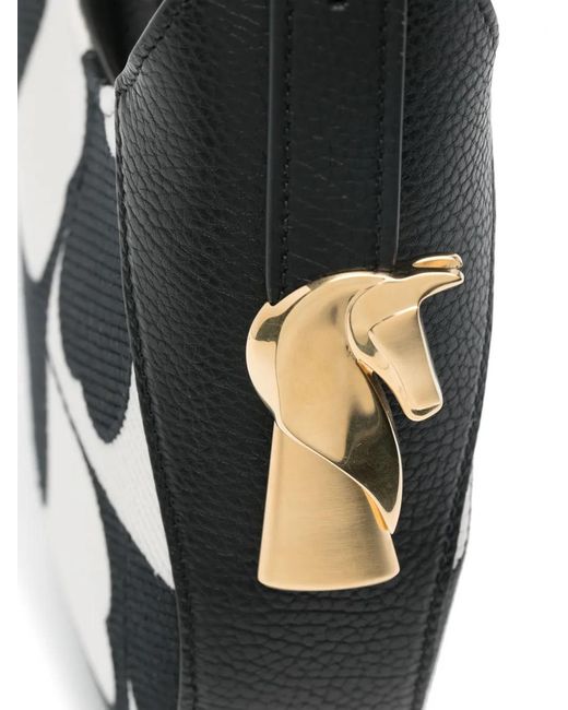Burberry Black Small Chess Shoulder Bag