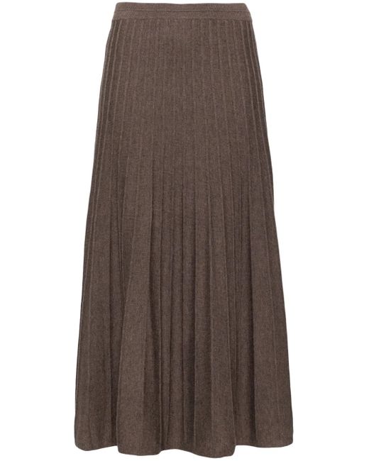 Ba&sh Brown Jada Skirt
