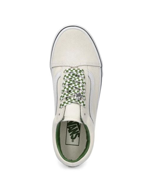 Vans White Old Skool Sneakers
