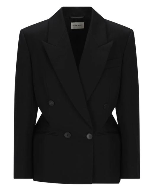 Givenchy Black Slashed Jacket