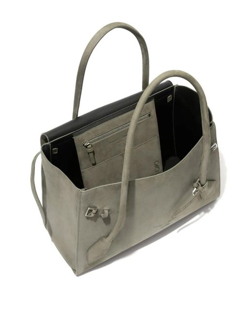Proenza Schouler Gray Tate Tote Bag