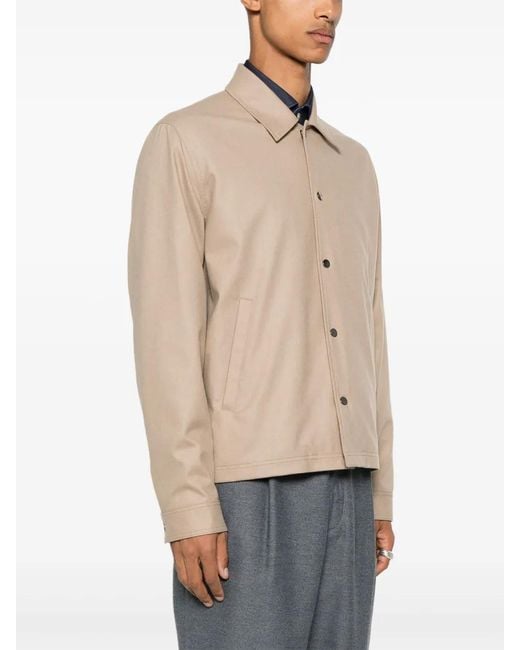 Kiton Natural Logo-Studs Jacket for men