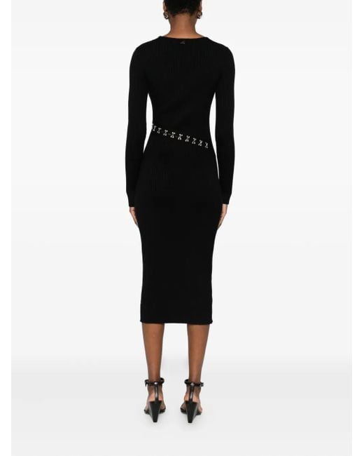 Patrizia Pepe ニットドレス Black