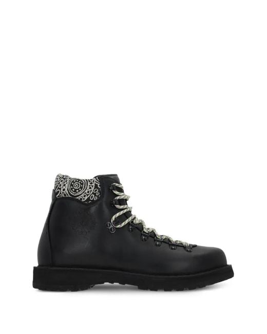 10 Corso Como Black X Diemme Roccia Vet Leather Boots for men