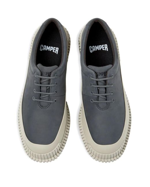 Derbies Lacées Pix À Semelle Épaisse Camper en coloris Gray