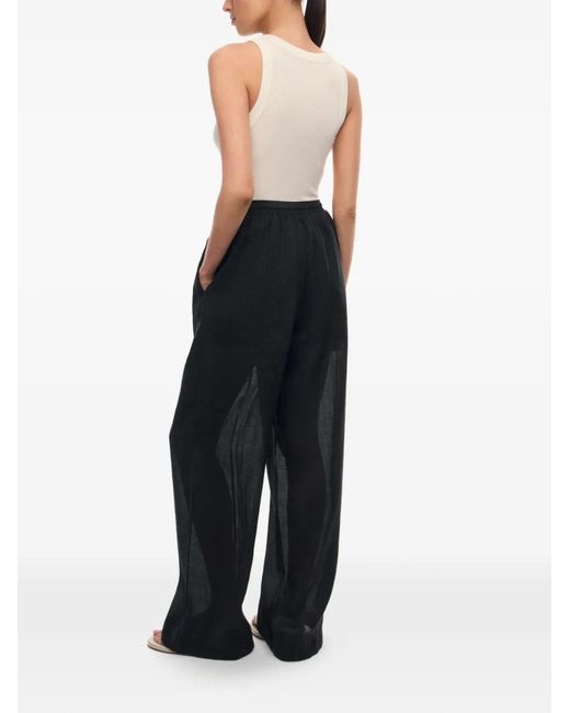 12 STOREEZ Black Mykonos Trousers
