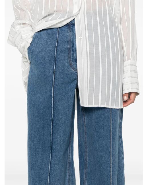 Remain Blue Tapered Jeans