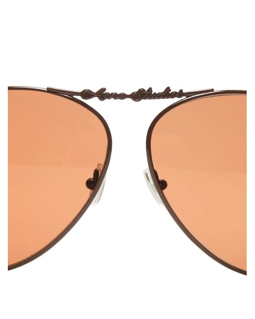 Acne Natural Getönte Pilotenbrille