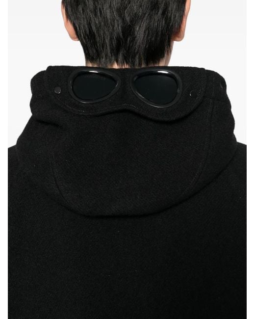 C P Company Black Medium Jacket for men