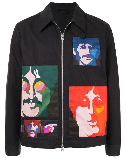 Stella McCartney Black The Beatles Printed Jacket for men