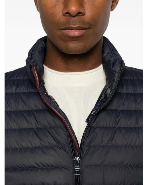 Geox Black Warrens Quilted Jacket for men