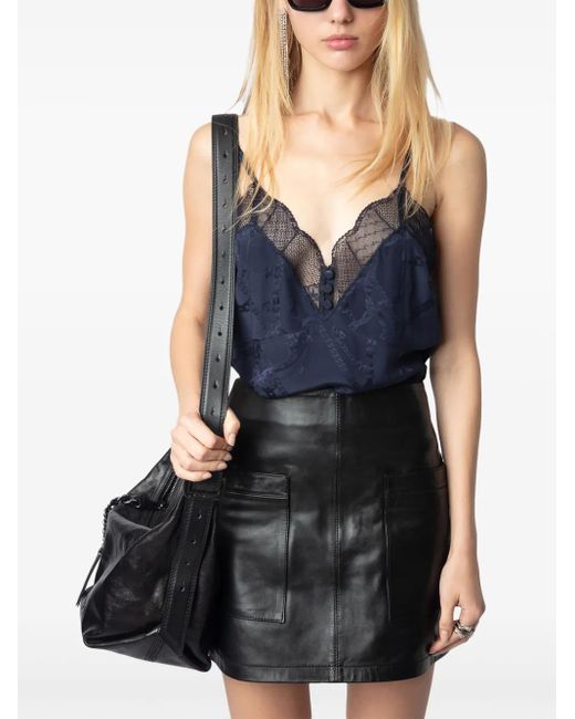 Zadig & Voltaire Jac Chaines トップ Blue