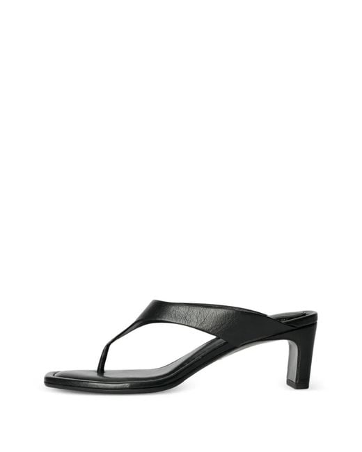 Our Legacy Black Karasu Leather Sandals