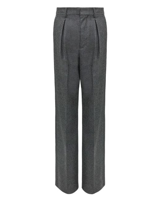 MM6 by Maison Margiela Gray Medium Tailored Trousers