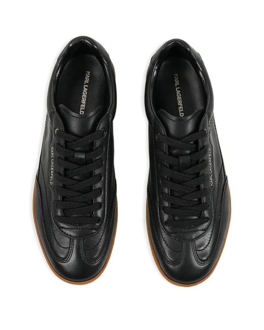 Karl Lagerfeld Black Kandidate Sneakers for men