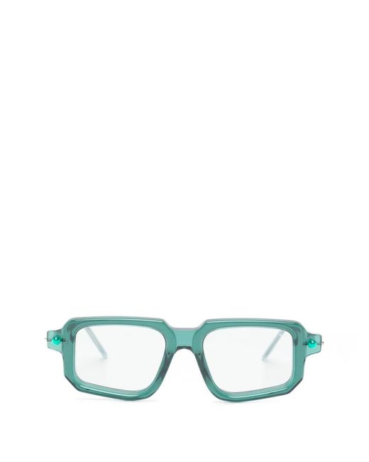 Kuboraum Green X Hamburger Bahnhof Maske P23 Geometric-Frame Sunglasses