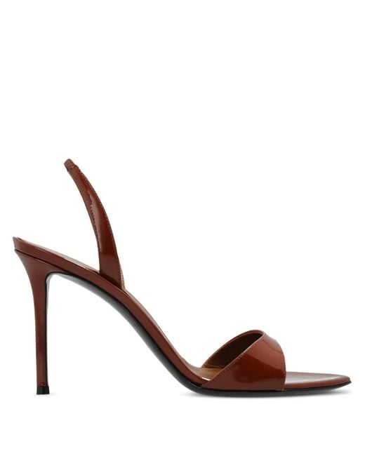 Giuseppe Zanotti Brown 90Mm Lilibeth 90 Slingback Pumps