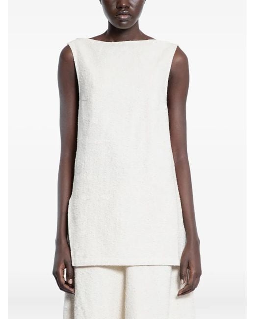 Top Smanicato di Studio Nicholson in White