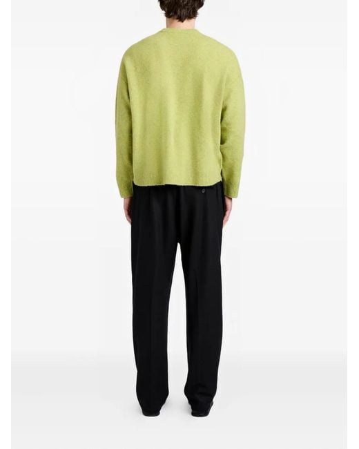 Proenza Schouler Green Charles Sweater for men