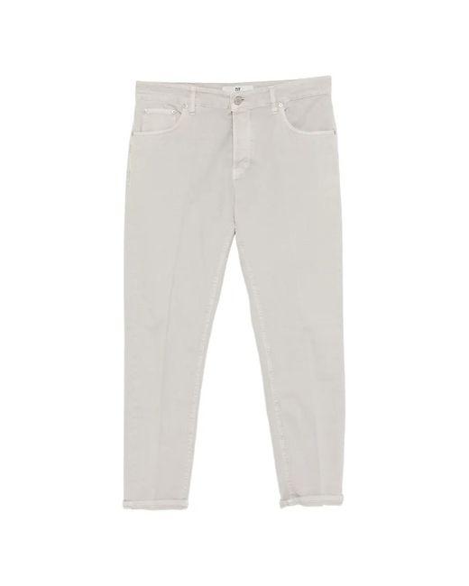 PT Torino White Tapered Jeans for men
