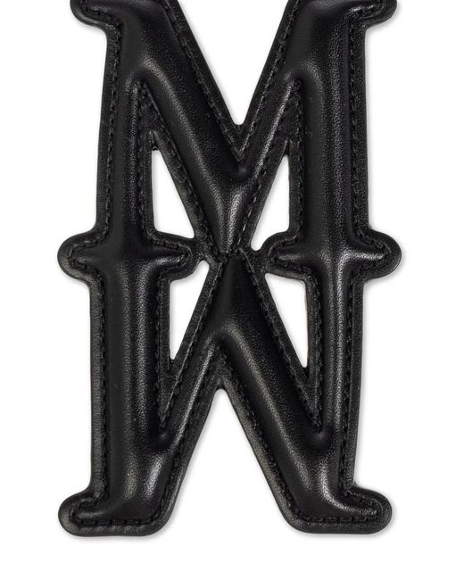 Max Mara White Logo Bag Charm