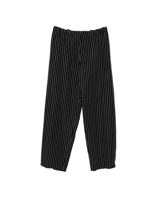 Willy Chavarria Black Toluca Trousers for men