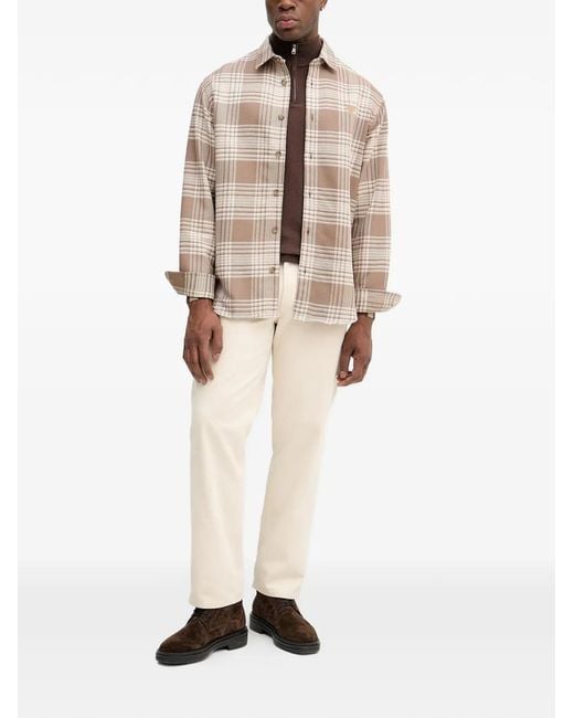 Guess Natural Patterned Shirt for men