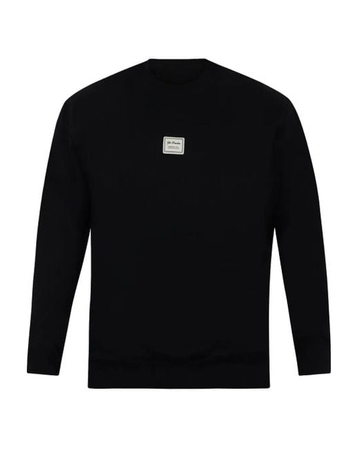 メンズ Yes London ロゴ スウェットシャツ Black