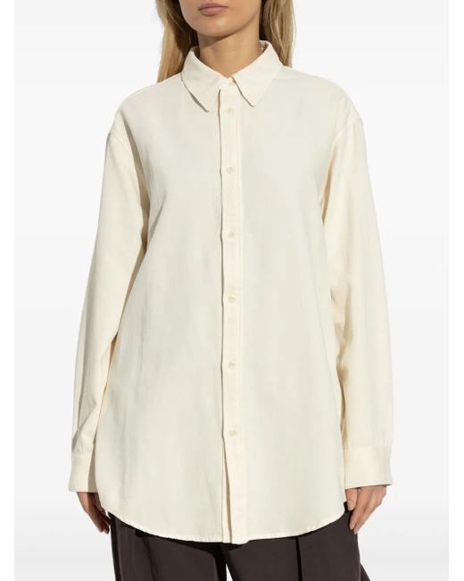 Lemaire White Cotton Shirt
