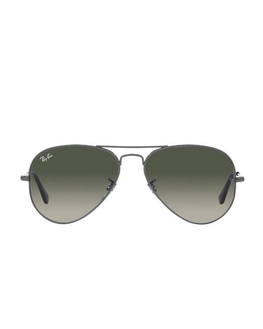 Ray-Ban Green Aviator Gradient Sunglasses