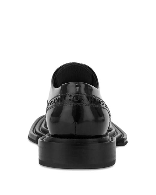Moschino Brogue-Detailed Monk Shoes in Black for Men | Lyst display picture 2