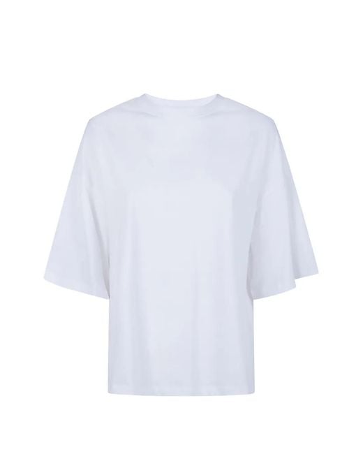 Liviana Conti White Relaxed T-Shirt