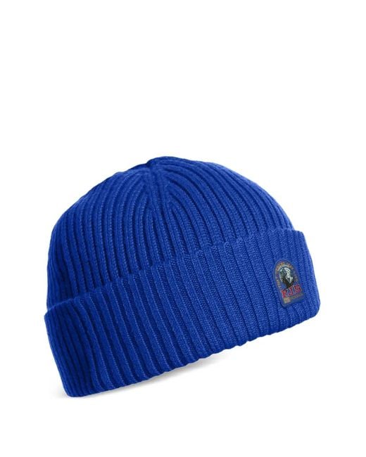 Gorro de canalé Parajumpers de color Blue