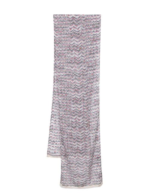Missoni ジグザグ スカーフ Multicolor