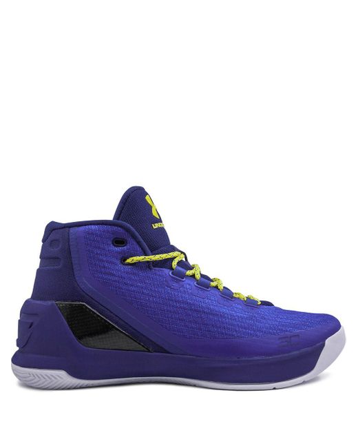 curry 3 men purple