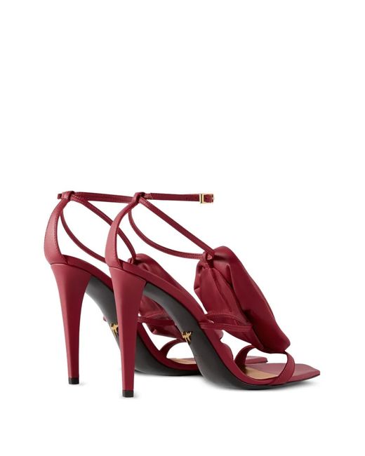 Giuseppe Zanotti Pink Cursed Flower Sandals 105