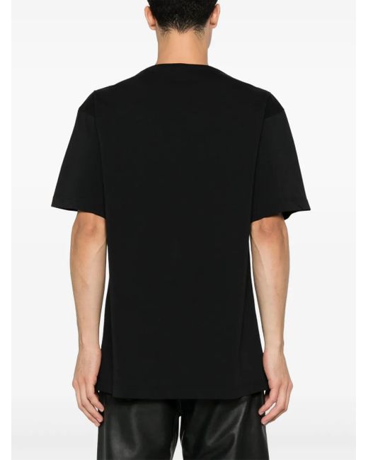 Y. Project Black T-Shirt With Application