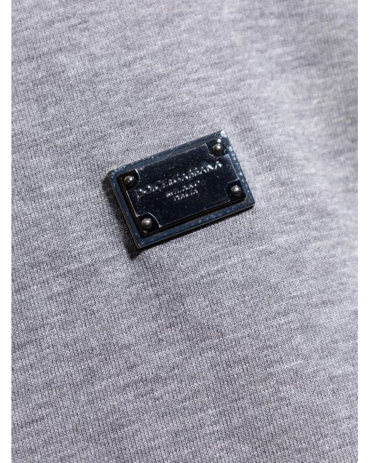 Dolce & Gabbana Gray Dolce & Gabbana Tank Top Clothing for men