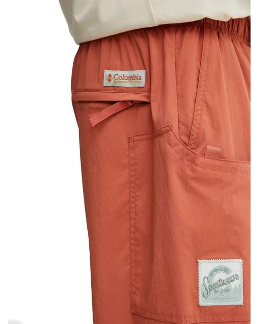 Columbia Red Pantalon De Jogging Cove Beach